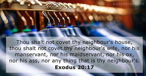 Exodus 20:17 KJV .